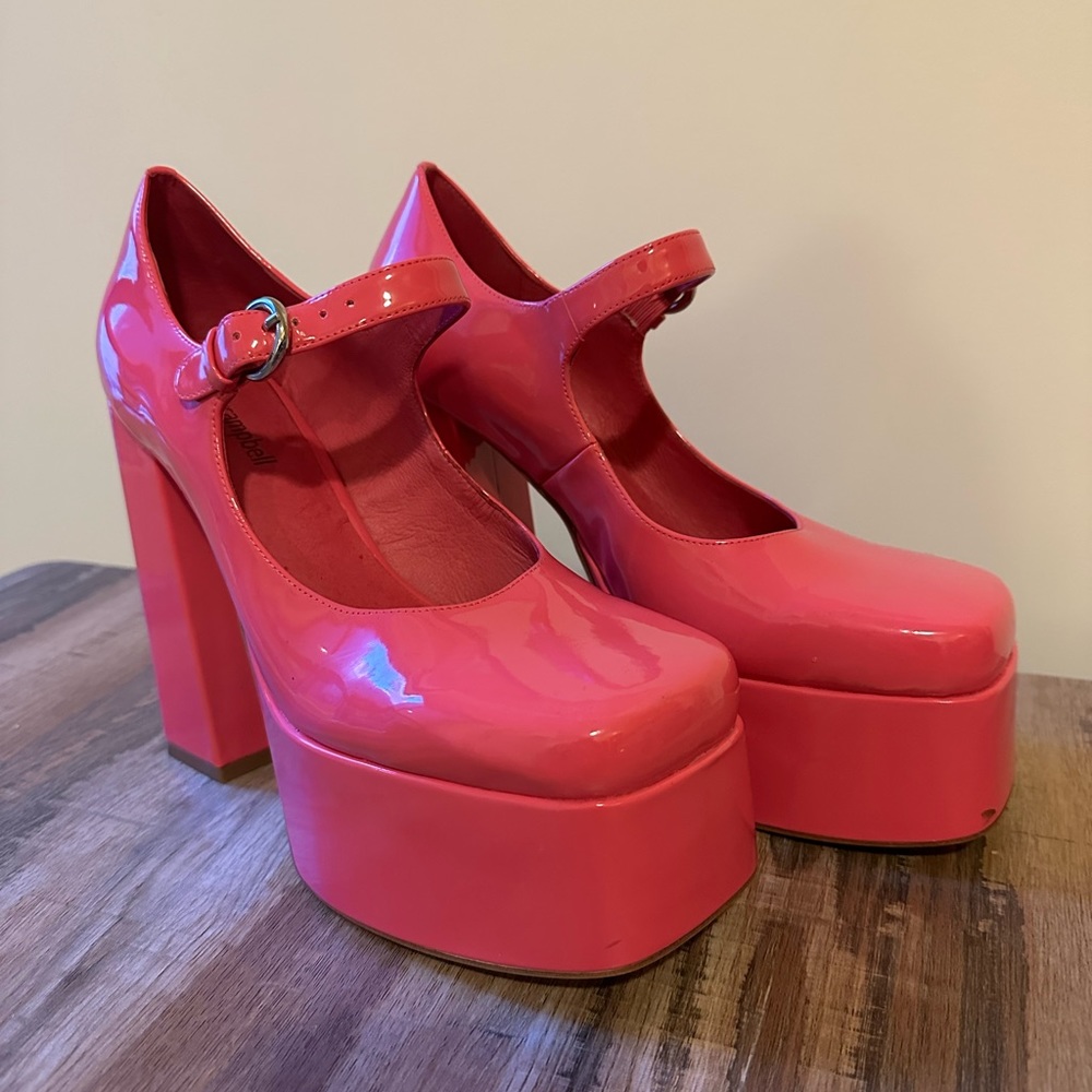 Jeffrey Campbell Platform Mary-Janes